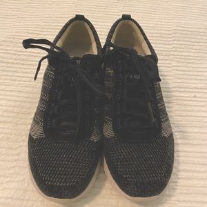 Dansko knit sneakers - black heather color